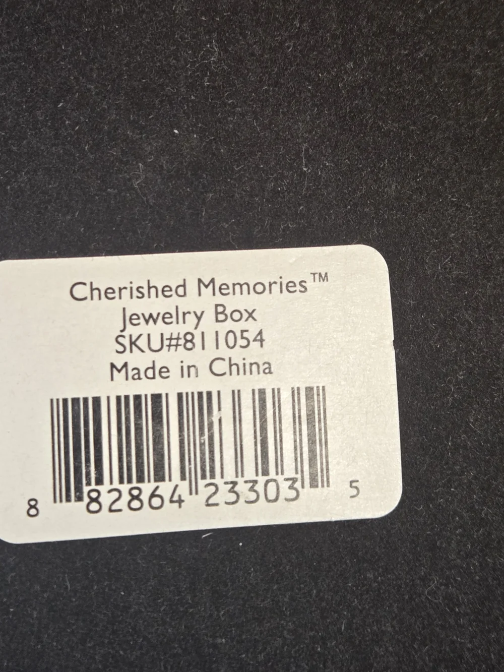 Lenox Cherished Memories Wooden Jewelry Box Picture Frame Lid Cream Velvet